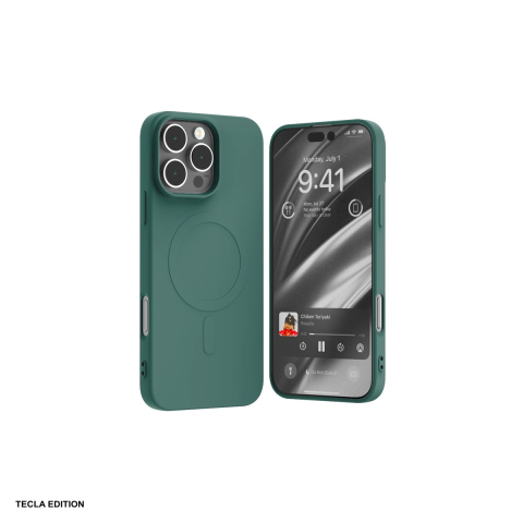 Huse si protectii pentru iPhone 16 Pro Max - Husa Mercury Semi-silicon Grren pentru iPhone 16 Pro Max, Carcasa magnetica, Verde