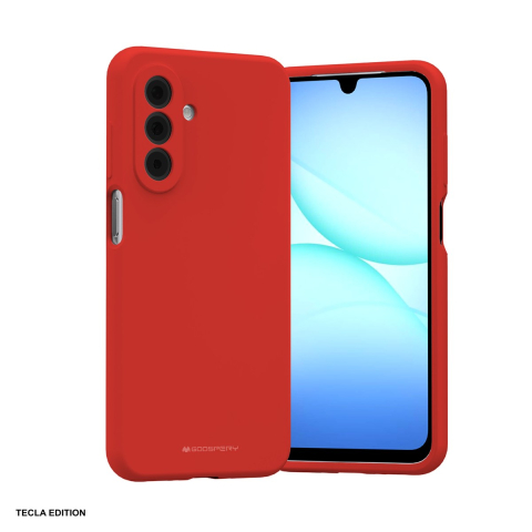 Huse si protectii pentru iPhone 16 - Husa Mercury Silicone pentru iPhone 16, Carcasa, Rosu