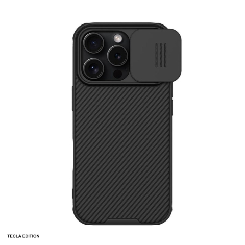 Huse si protectii smartphone - Husa Nillkin Camshield Pro pentru iPhone 16 Pro, Carcasa, Negru