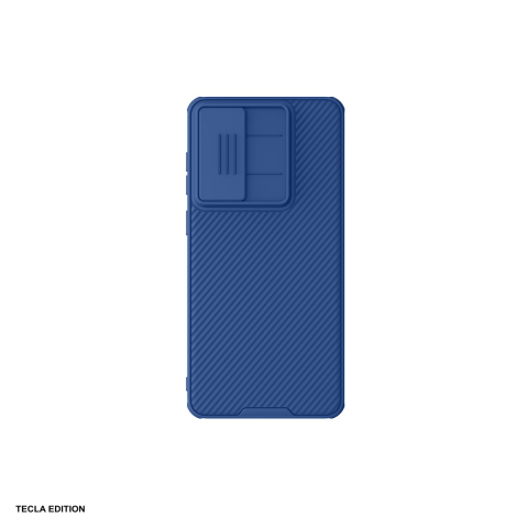 Huse si protectii pentru Samsung Galaxy S25 Edge - Husa Nillkin Camshield Pro pentru Samsung Galaxy S25 Edge, Carcasa, Albastru
