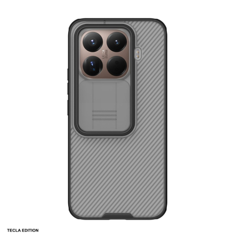 Huse si protectii pentru Xiaomi 15T Pro 5G - Husa Nillkin Camshield Pro pentru Xiaomi 15T Pro 5G, Carcasa, Negru transparent