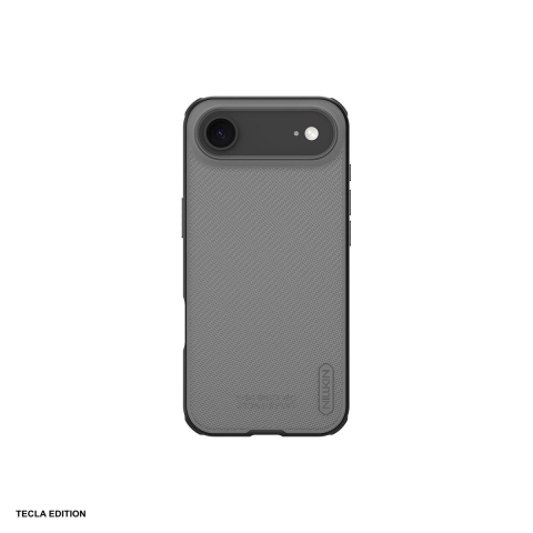Huse si protectii pentru iPhone 17 Air - Husa Nillkin super frosted shield Pro pentru iPhone 17 Air, Carcasa, Negru transparent