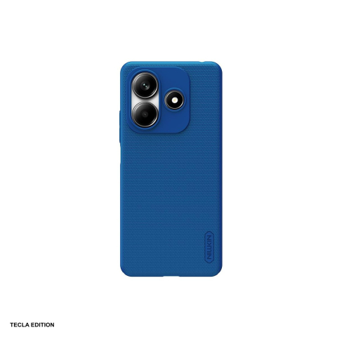 Huse si protectii pentru Xiaomi Redmi Note 14 5G - Husa Nillkin Super Shield Peacock pentru Xiaomi Redmi Note 14 5G, Carcasa, Albastru