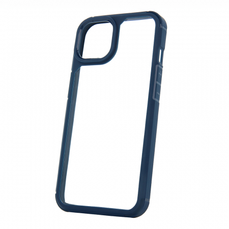 Huse si protectii pentru Samsung Galaxy A15 5G - Husa spate Color Shock pentru protectie Samsung Galaxy A15 4G / A15 5G, cu rama albastra