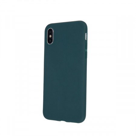 Huse si protectii pentru Samsung Galaxy A06 - Husa spate slim verde mat pentru protectie Samsung Galaxy A06, din TPU rezistent