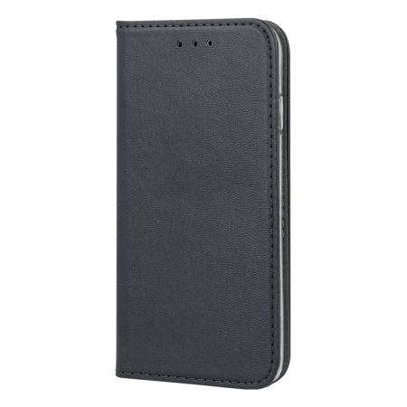 Huse si protectii pentru Xiaomi Redmi 14C - Husa tip carte, compatibila cu Xiaomi Redmi 14C 4G, premium flip book cu inchidere magnetica si functie stand, buzunar card, negru mat
