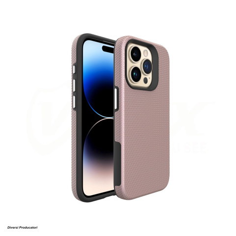 Huse si protectii pentru iPhone 16 Plus - Husa Vmax Triangle pentru iPhone 16 Plus, Carcasa, Roz
