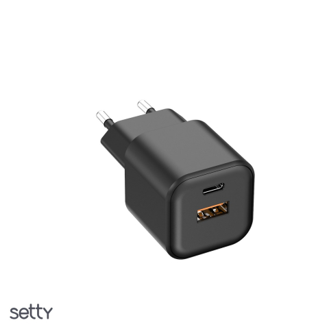 Incarcator priza retea - Incarcator Setty AC-351, 35 W, negru