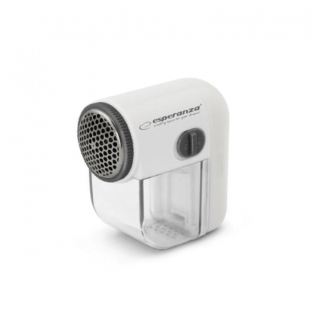 Intretinere textile - Instrument ECS003E pentru indepartarea scamelor,80x75x40mm,cu container,alb cu gri
