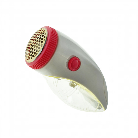 Intretinere textile - Instrument pentru indepartarea scamelor, Esperanza ECS005, cu container, alb cu roz