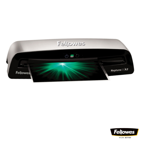 Tehnica de birou - Laminator A3 Fellowes Neptun 3 cu AutoSense si Advanced Pouch Tracking pentru documente profesionale si laminare rapida