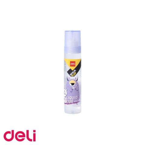 Lipici lichid si adezivi - Lipici lichid Deli, 30 ml, aplicator plastic, adeziv puternic fara miros, pentru birou si scoala