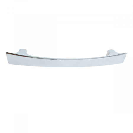 Mobilier - Maner din metal pentru mobilier, lungime 125 mm, MOB-66360, argintiu
