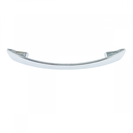 Mobilier - Maner din metal pentru mobilier, lungime 135 mm, MOB-66586, argintiu