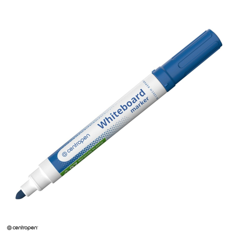 Instrumente de scris - Marker whiteboard Centropen 8559, varf rotund 2.5 mm, cerneala albastra