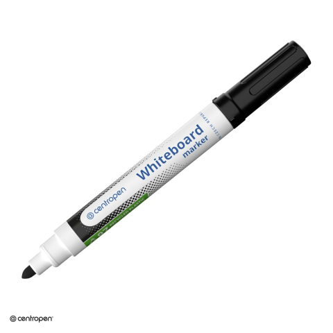 Instrumente de scris - Marker whiteboard Centropen 8559, varf rotund 2.5 mm, cerneala neagra