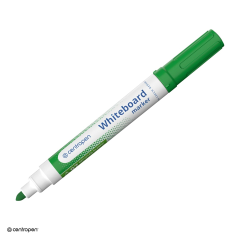 Instrumente de scris - Marker whiteboard Centropen 8559, varf rotund 2.5 mm, cerneala verde