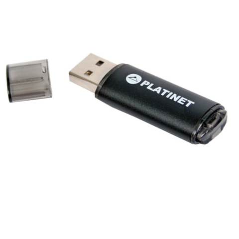Medii de stocare - Memorie USB 2.0 Platinet, 8Gb, X-Depo 40943, cu capac, neagra