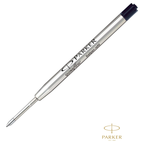 Instrumente de scris - Mina Originala Parker QuinkFlow, 0.8mm, pentru Scriere Fara Intreruperi, Uz Profesional si Personal, cu Varf din Carbura de Tungsten