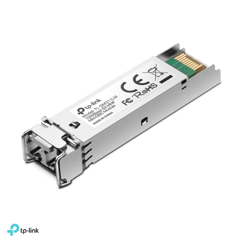 Accesorii retea - Modul SFP Gigabit TP-Link TL-SM311LM, MiniGBIC, multi-mode, 850 nm, conector LC, distanta pana la 550 m, TL-SM311LM