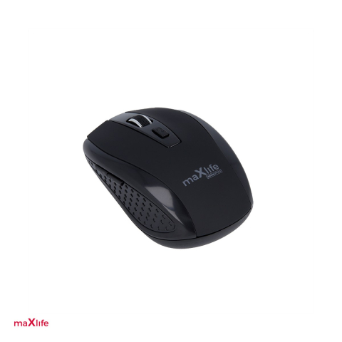 Mouse wireless - Mouse Maxlife Home Office MXHM-02 wireless optical 800/1200/1600 dpi, Negru