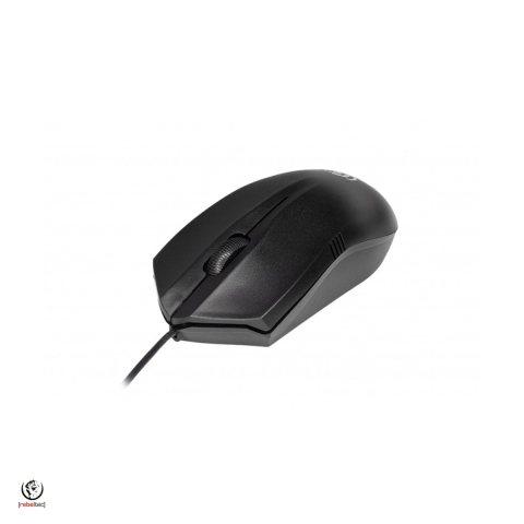 Mouse - Mouse Rebeltec optical USB 1,8 m Wolf, 1000 dpi, 3 butoane, cablu 1.8m, Negru