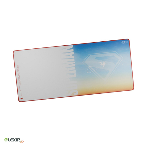 Mouse Pad Gaming - Mousepad gaming XXL flexibil Lexip Superman Sunset, 900 x 400 x 4 mm, neopren lavabil, baza din latex antiderapanta, WAXLXMP0002
