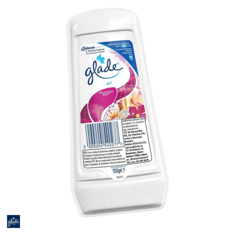 Odorizante - Odorizant gel Glade 150 g, parfumuri asortate, pentru incaperi sau autoturisme, miros placut pana la 30 de zile