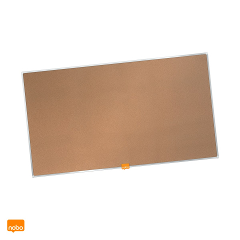 Birotica papetarie - Panou din pluta Nobo Widescreen 32 inch, rama din aluminiu, sistem de montaj ascuns InvisaMount, 721x411 mm