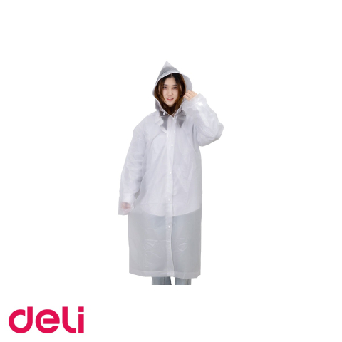 Pelerine si articole de protectie impotriva ploii - Pelerina de ploaie pentru adulti Deli, din PVC impermeabil, marime universala 150-180 cm
