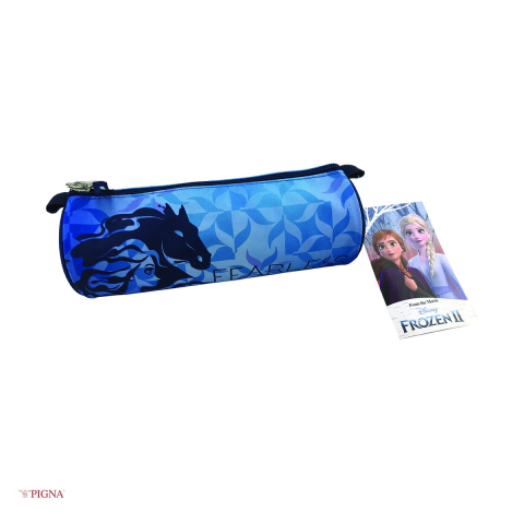 Birotica papetarie - Penar Pigna Frozen, etui, tubular, albastru
