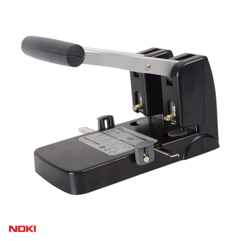 Birotica papetarie - Perforator de mare capacitate NOKI P-1000, 100 coli, negru