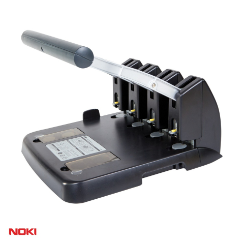 Birotica papetarie - Perforator de mare capacitate NOKI P-1500, 150 coli, negru