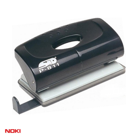 Birotica papetarie - Perforator NOKI P811, 10 coli, gri