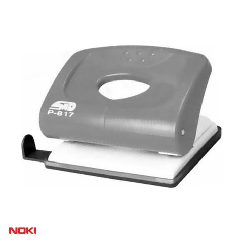 Birotica papetarie - Perforator NOKI P817, 20 coli, gri