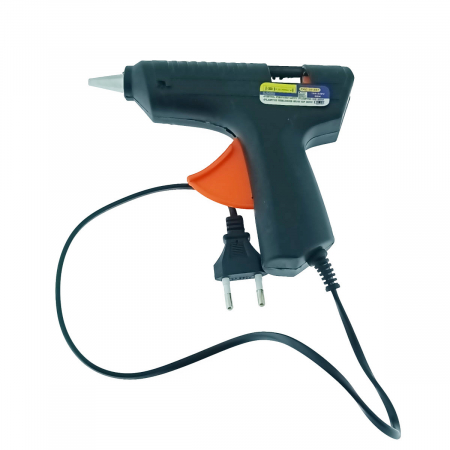 Pistoale de lipit - Pistol de lipit cu bara de silicon, diametru 11mm, putere 60W, dimensiuni 160x135x30mm, negru