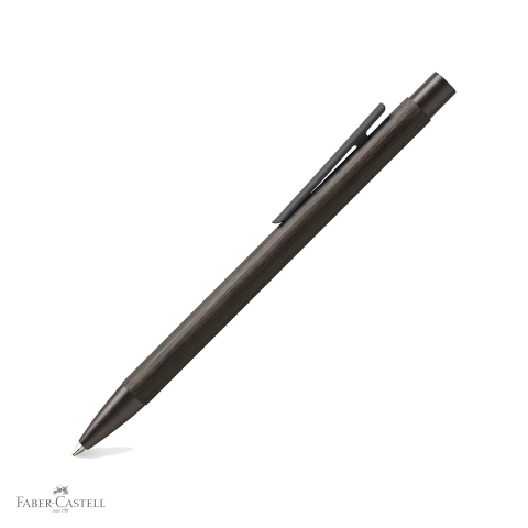 Pixuri premium - Pix cu bila Faber-Castell Neo Slim Aluminium, corp subtire din metal lacuit negru, pentru profesionisti