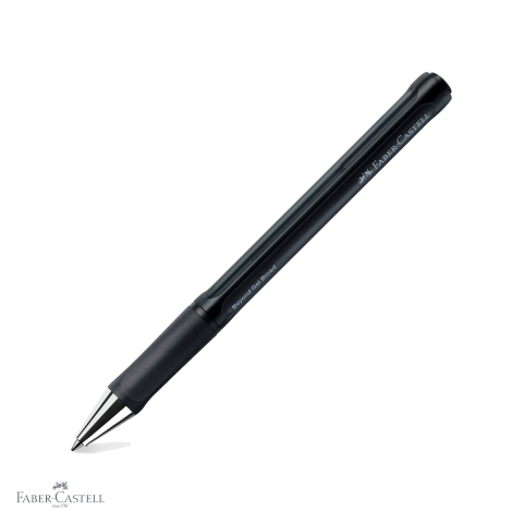 Pixuri cu gel - Pix cu gel Faber-Castell Beyond 1.0mm, cerneala neagra rezistenta, pentru birou si uz zilnic