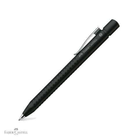 Pixuri cu mecanism - Pix cu mecanism Faber-Castell Grip 2011, forma ergonomica triunghiulara, scriere XB, negru