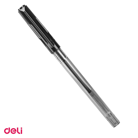 Pixuri - Pix de unica folosinta Deli Arrow, varf 0.7 mm, cerneala neagra