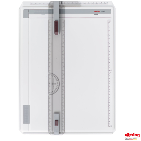 Desen tehnic si proiectare - Planseta Proiectare A3 Rotring Profil, cu Sistem Dublu de Fixare si Teu Gradat STOP-and-GO