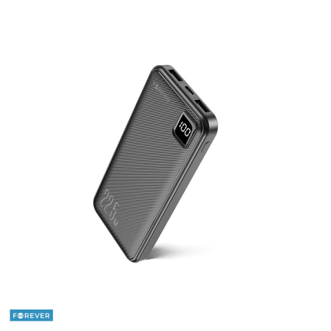 Baterii Power Bank - Power bank Forever TB-300 m PD QC 22,5W 10000 mAh, USB-A, USB-C, 22,50 W, Li-Poly, Negru