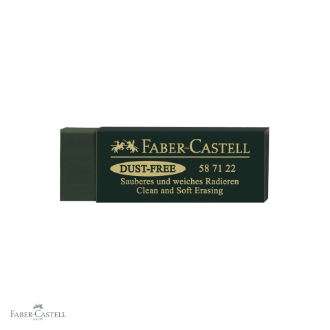 Radiere - Radiera din plastic Faber-Castell Art Eraser Dust Free, consistenta omogena, pentru arta si grafica