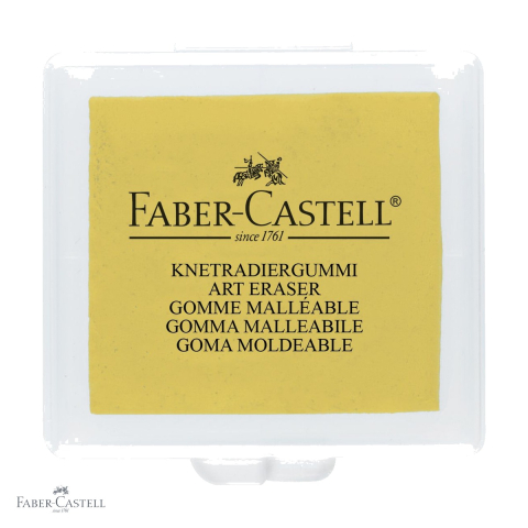 Radiere - Radiera modelabila Faber-Castell, pentru desen in carbune si pastel, culori diverse