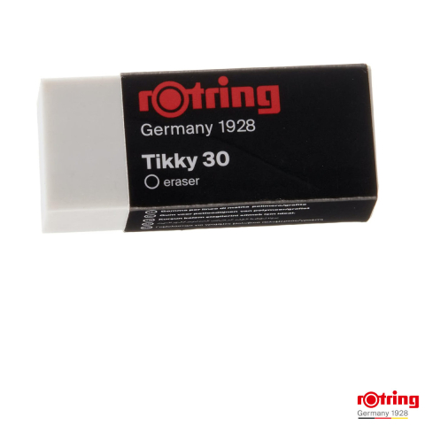 Birotica papetarie - Radiera Tikky 30 Rotring pentru Stergere Curata si Precisa a Creionului Grafit, Dimensiuni 41x12x17 mm