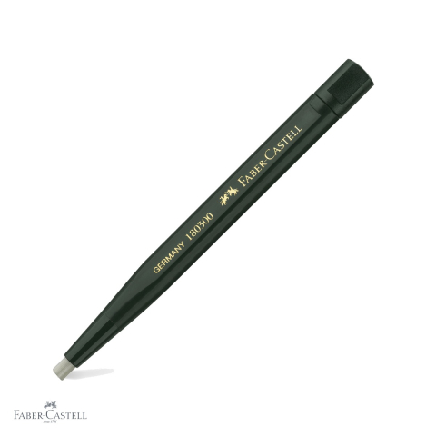 Radiere - Radiera tip creion Faber-Castell pentru sticla, fara PVC, forma practica de creion