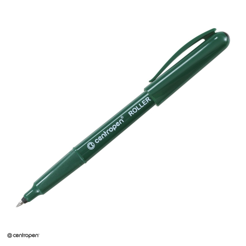 Instrumente de scris - Roller Centropen 4615 F cu capac, varf 0.3 mm, negru