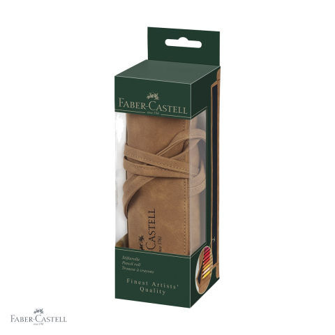 Handmade Creativ si Hobby - Rollup creioane Faber-Castell neechipat, 45 compartimente, pentru artisti profesionisti