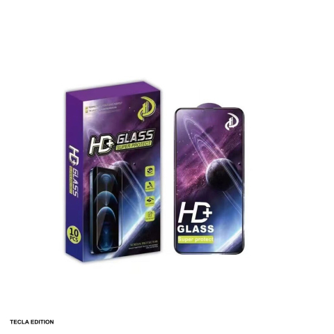 Huse si protectii pentru Xiaomi Redmi 14C 5G - Set 10 folii sticla temperata pentru Xiaomi Redmi 14C 5G, 9D, 0.3 mm, 9H, Negru
