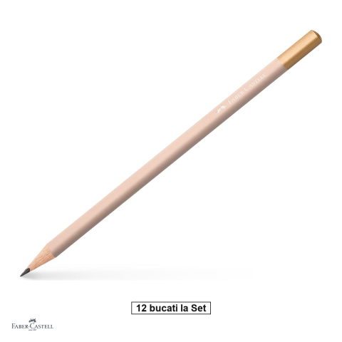 Birotica papetarie - Set 12 creioane grafit Faber-Castell Urban, duritate B, forma triunghiulara ergonomica, mina rezistenta la rupere (lipire SV), lac pe baza de apa, pale rose
